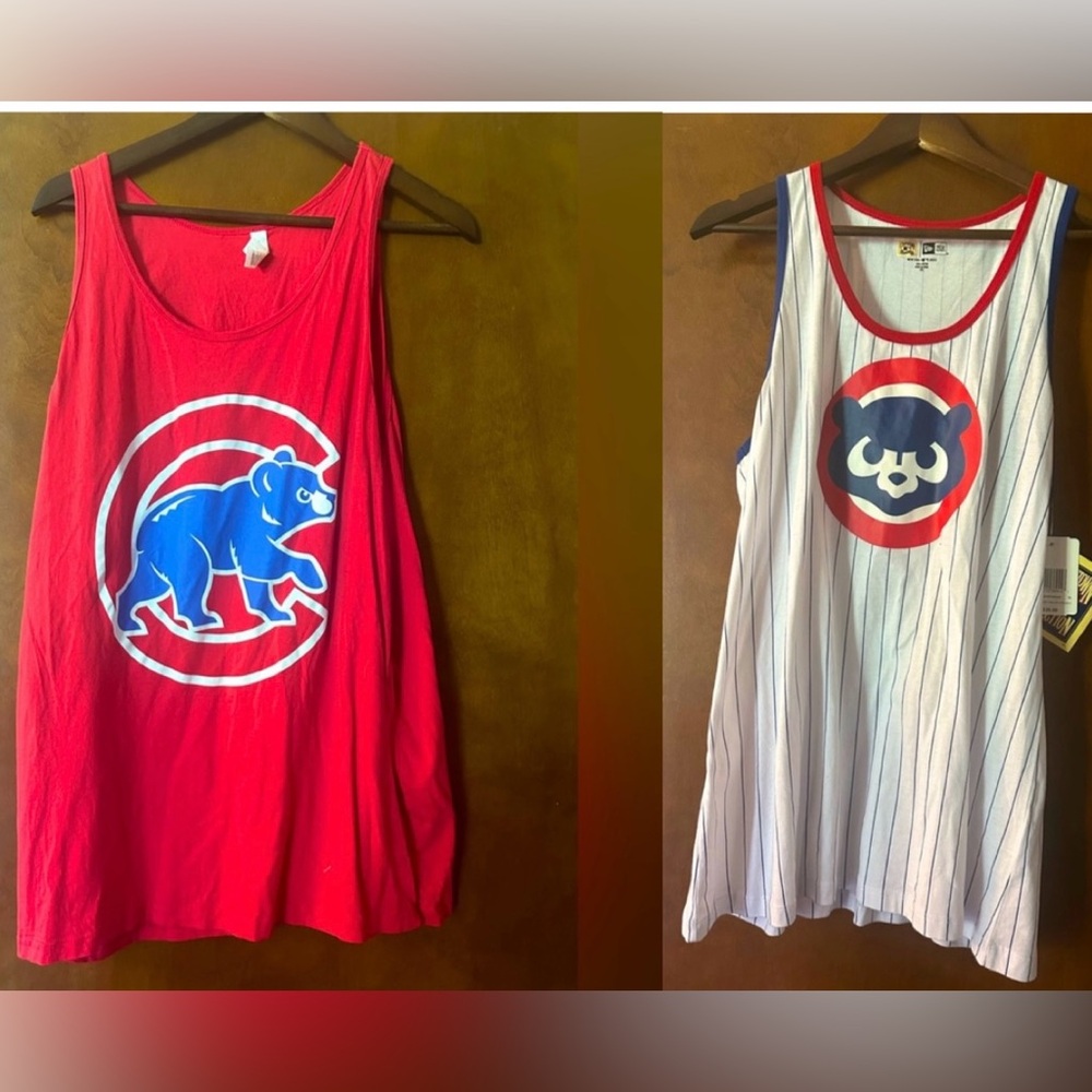 Chicago Cubs Tank Tops (2)